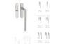 Maniglia per Alzante Scorrevole Olanda + Maniglia incasso cieca AISI304 Inox Satinato  Fimet Maniglie - immagine 3
